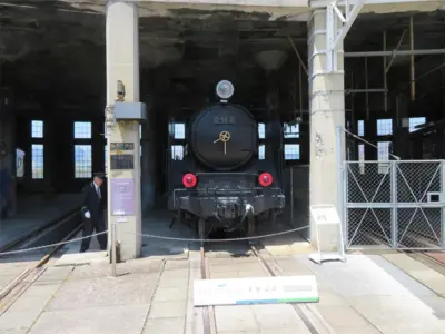 D51蒸気機関車「旅立ちの汽笛」が正午の時報。鉄道の要衝として栄えたまち・津山を突撃訪問！【岡山県津山市】