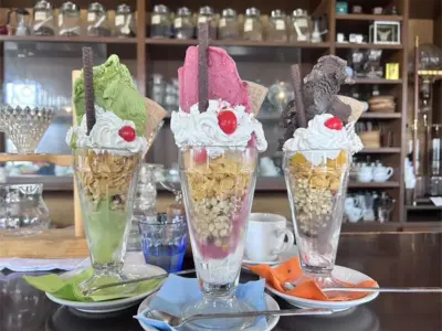 お店ができて51年！！親の跡を受け継いでマスターに！大人も子どもも満足になる絶品パフェがある珈琲専科「道」【山形県山形市】
