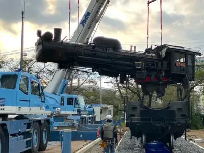 蒸気機関車が空を飛んでお引越し？！（後編）【山口県美祢市】