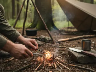 便利なキャンプはもう古い？「知恵」を装備するブッシュクラフトの魅力