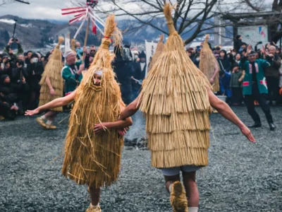寒空の下で笑顔で舞う　加勢鳥が伝える火伏せの祈り【山形県上山市】