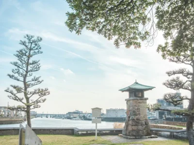 東海道唯一の海路「七里の渡し」。広重が描いた面影を今も残す、熱田神宮そばの歴史散歩【愛知県名古屋市】