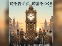 「時を告げず、時計をつくる」── 名著『ビジョナリー・カンパニー』が教える本質的な組織観