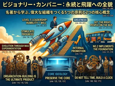 【ビジョナリー・カンパニー２解説①】「Good is the enemy of Great」── 飛躍の起点は『規律ある人材』にある