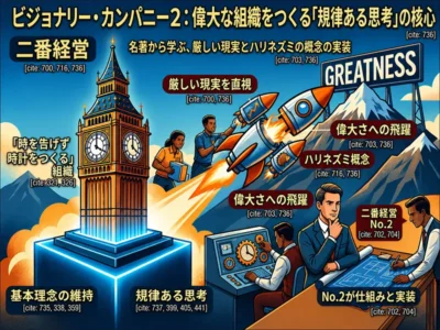 【ビジョナリー・カンパニー２解説②】「厳しい現実の直視」と「ハリネズミの概念」── 飛躍企業を支える規律ある思考